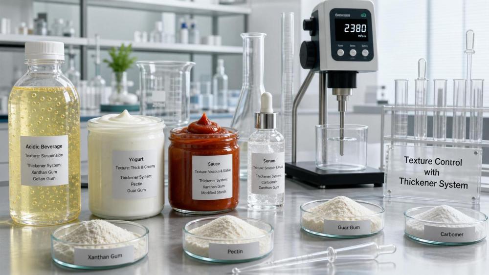 Ingredient Application Guides for Thickeners: Choosing the Right System for Texture Control