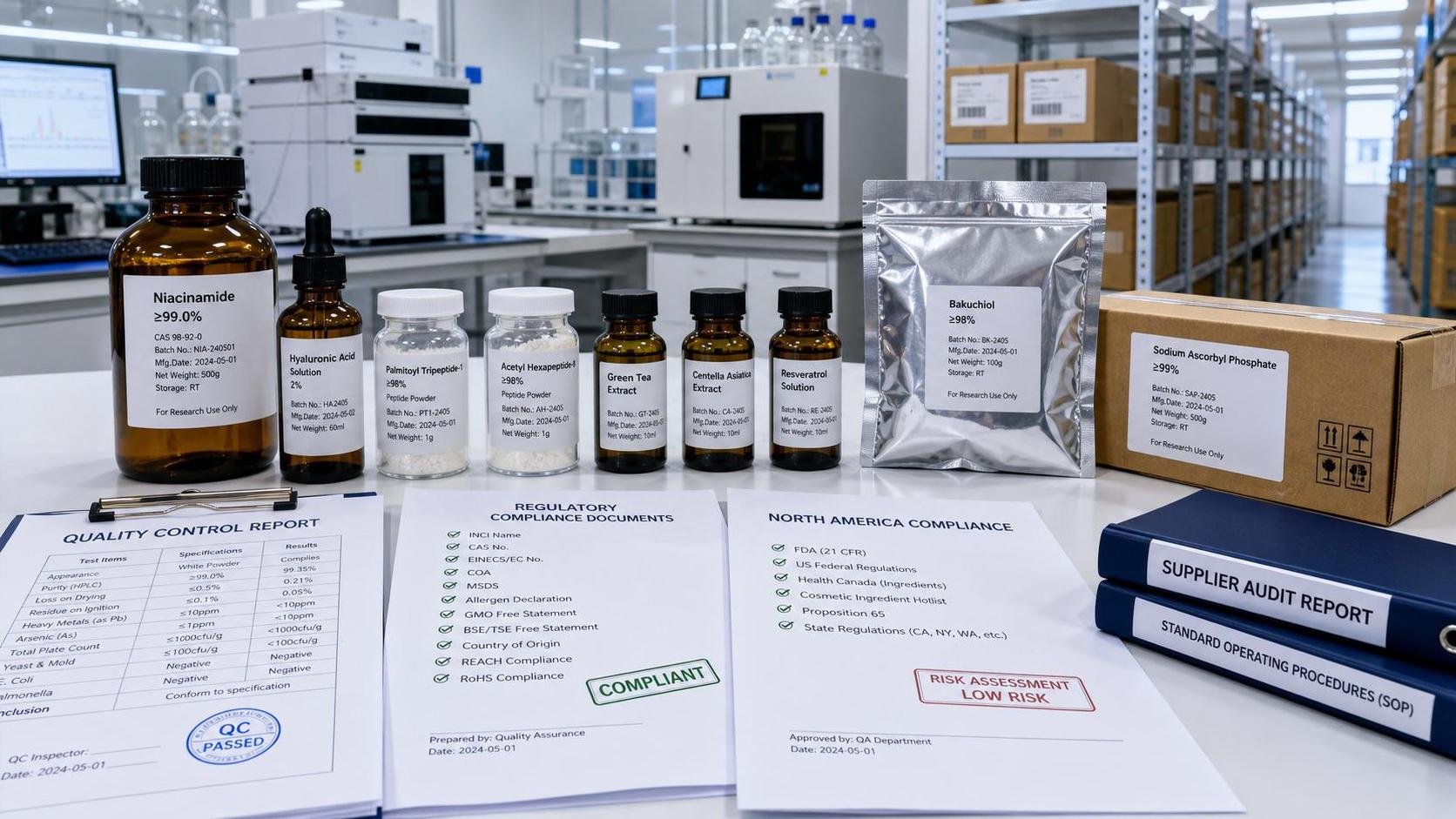 Cosmetic Active Ingredients in North America: Cost, Compliance, and Sourcing Risks
