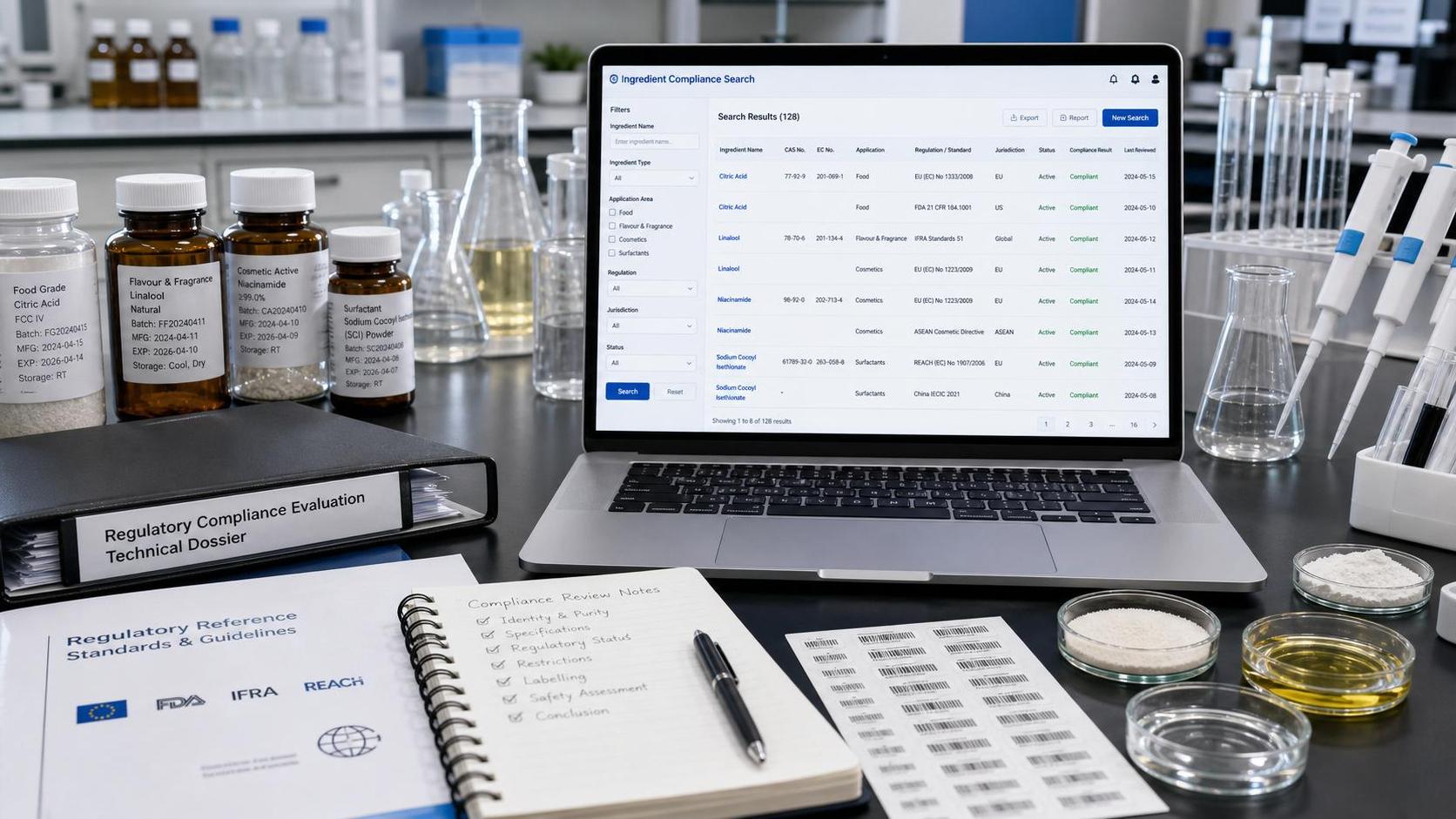 How to Evaluate an Ingredient Compliance Support Platform