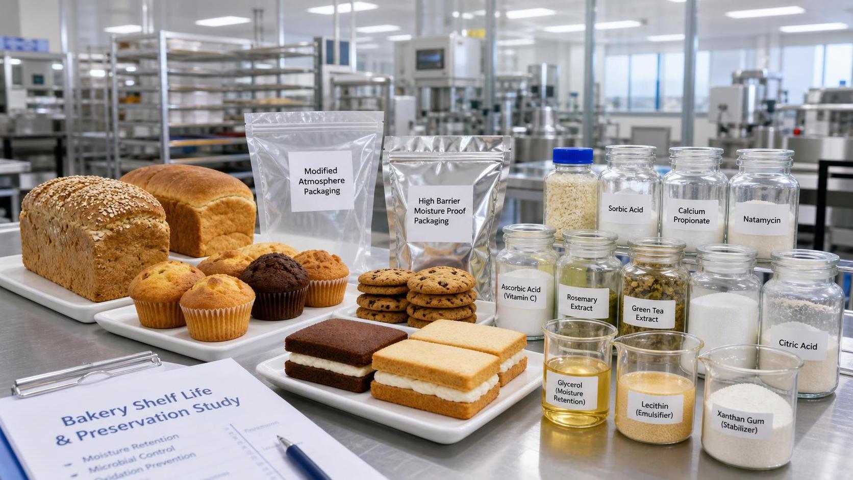 How to Choose Food Preservation Ingredients for Bakery Shelf Life