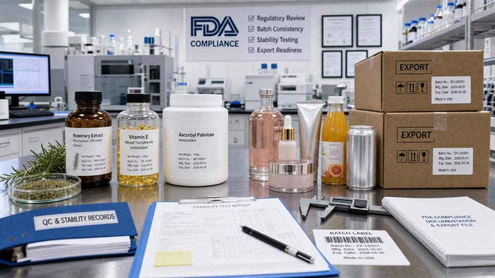FDA Orders GRAS Refiling for Natural Antioxidants