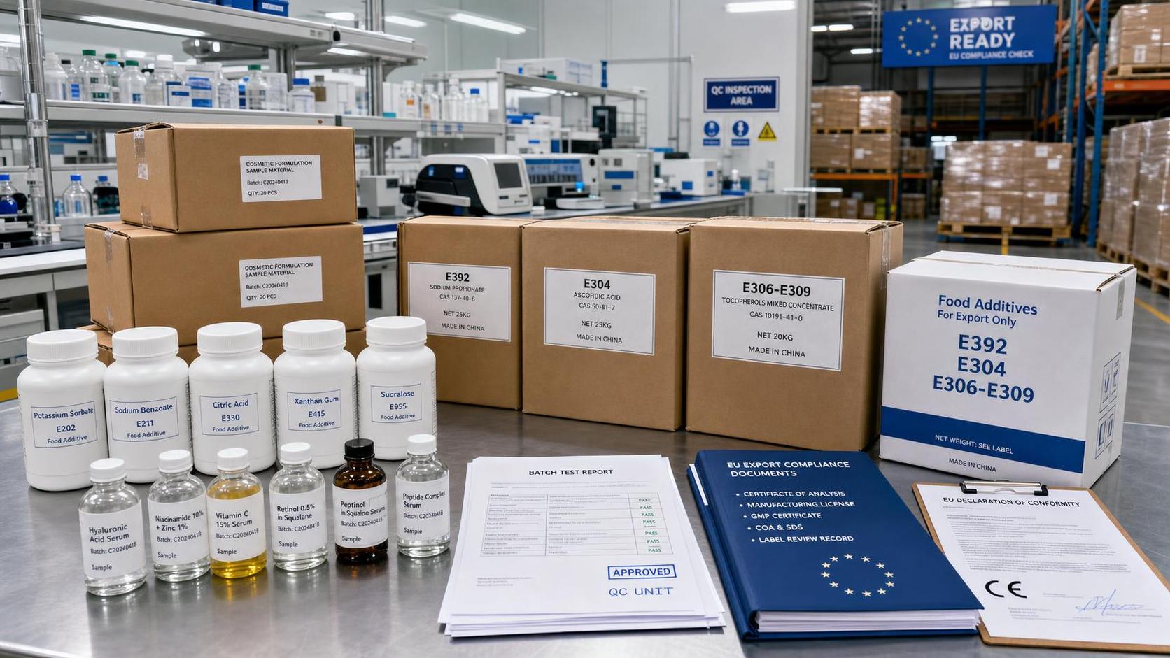EFSA Review Reshapes Antioxidant Compliance for EU Exports