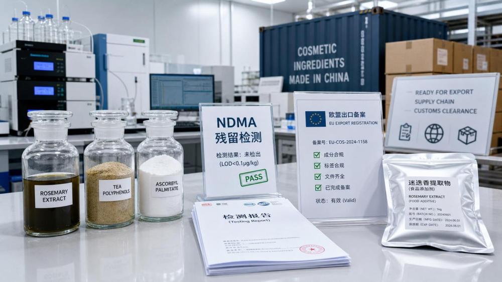 EFSA Rule Adds NDMA Report to EU Antioxidant Exports