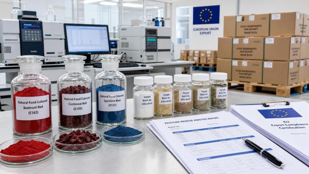 EFSA Tightens Herbicide Residue Limits for Natural Colors