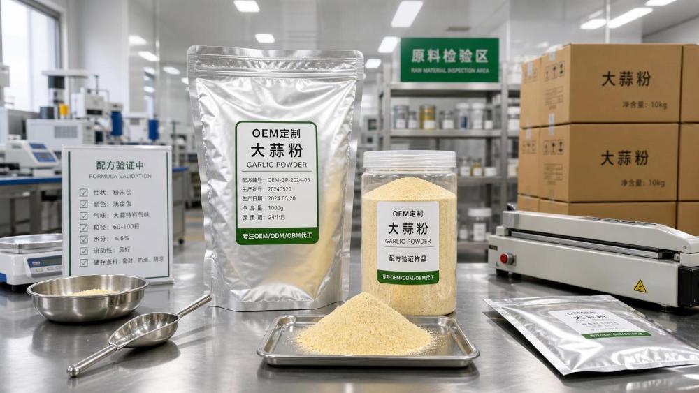 Custom Garlic Powder Formulas in 2026: What Buyers Should Verify Before OEM Orders