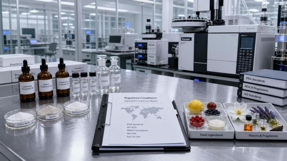 Technical Ingredient Comparison for Regulatory Compliance in GRAS and IFRA Reviews