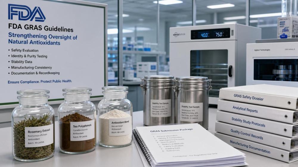 FDA Tightens GRAS Filing for Natural Antioxidants FDA Tightens GRAS Filing for Natural Antioxidants
