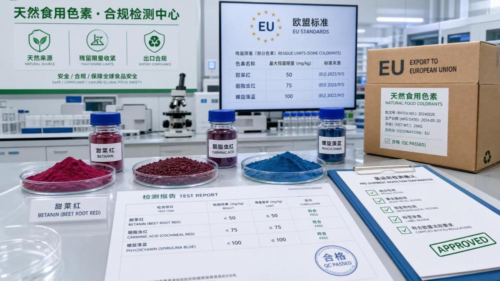 EFSA Tightens MRLs for Natural Food Colors EFSA Tightens MRLs for Natural Food Colors