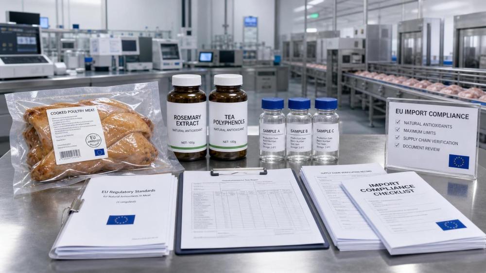 EFSA Tightens Rules for Natural Antioxidants in EU Meat Imports