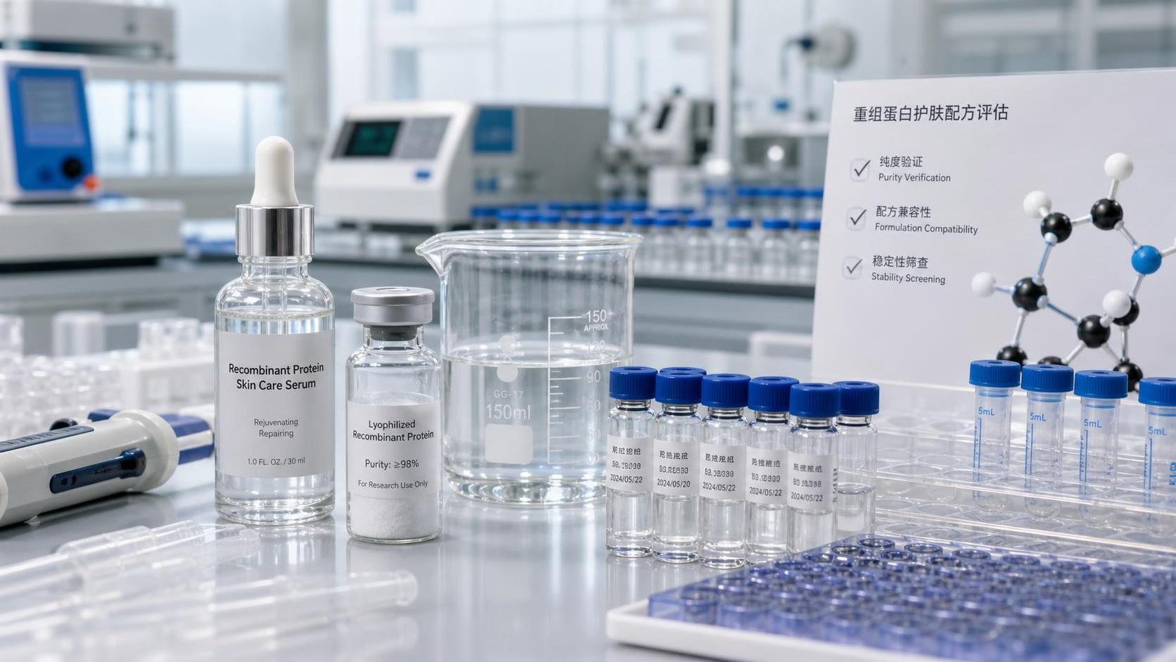 What to check before using recombinant proteins for skincare formulas