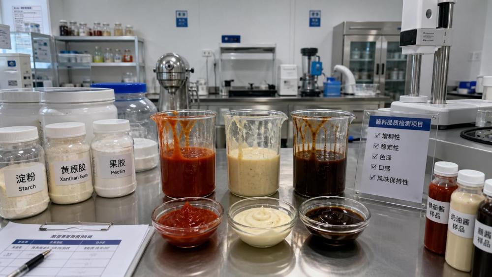 How to choose food thickeners for sauces without changing flavor