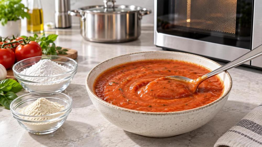 Which food texture modifiers for sauces prevent thinning after reheating? Which food texture modifiers for sauces prevent thinning after reheating?