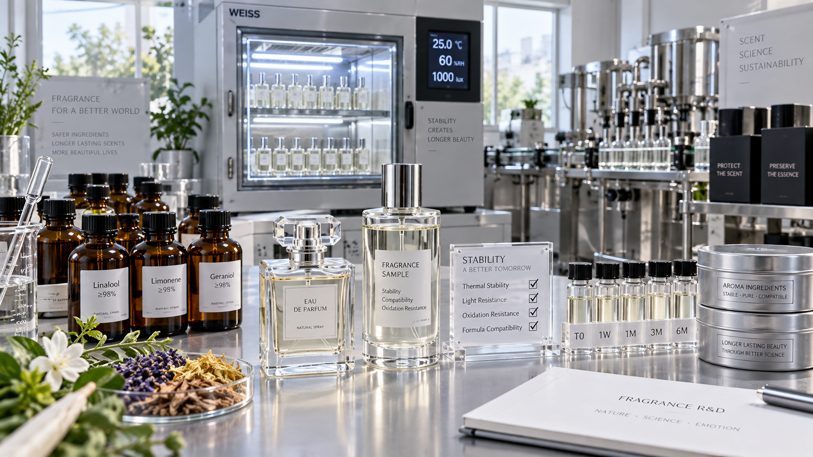 How to select aroma chemical ingredients for better fragrance stability