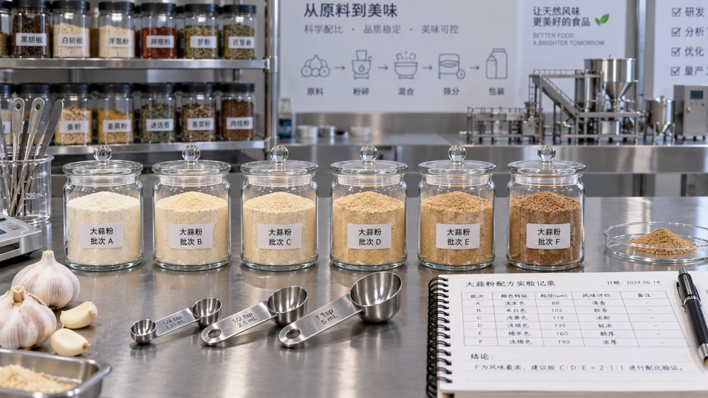 How Garlic Powder Flavor Profiles Affect Seasoning Blend Development