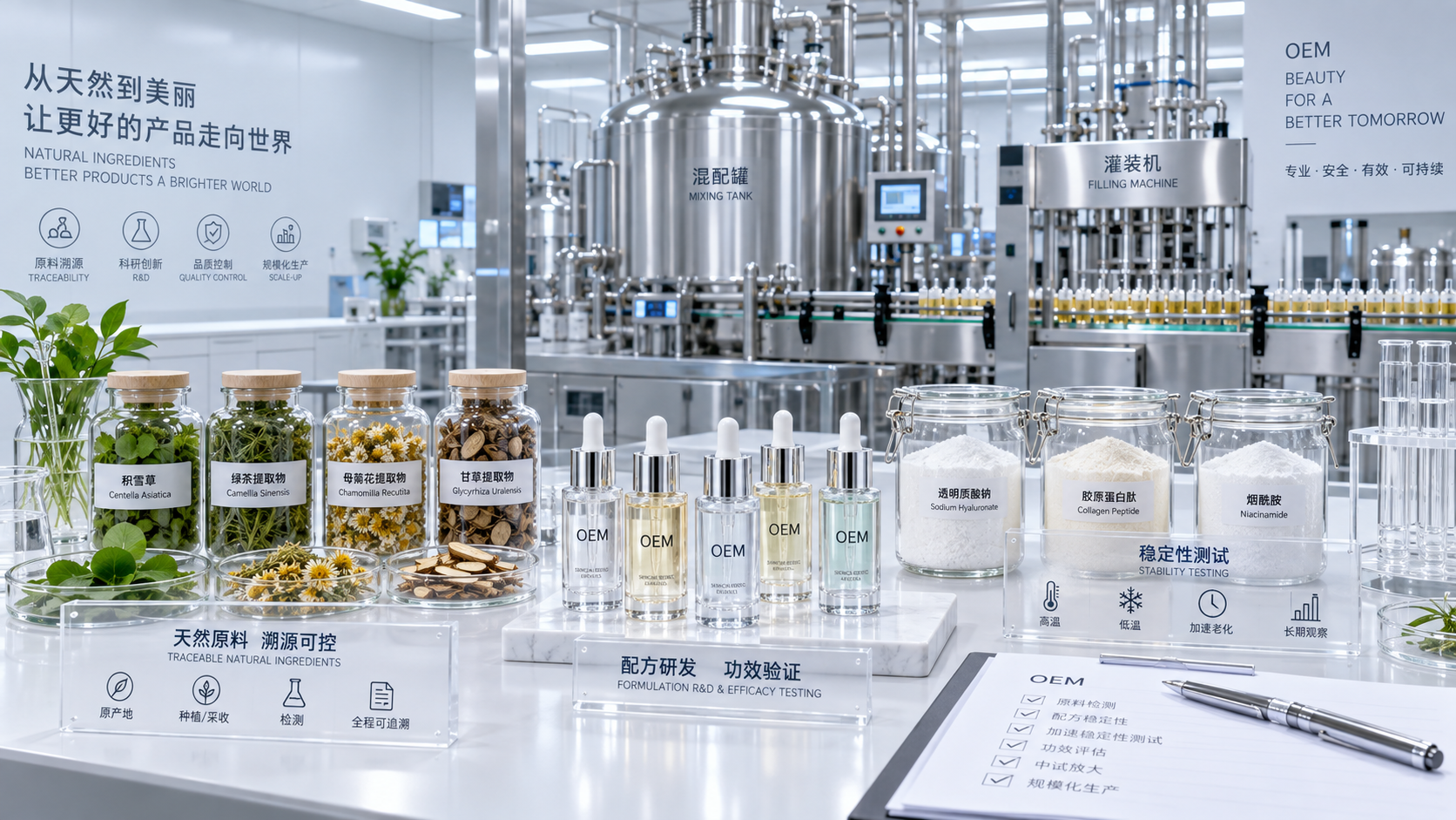 When does OEM ingredient sourcing support make custom formulations viable?