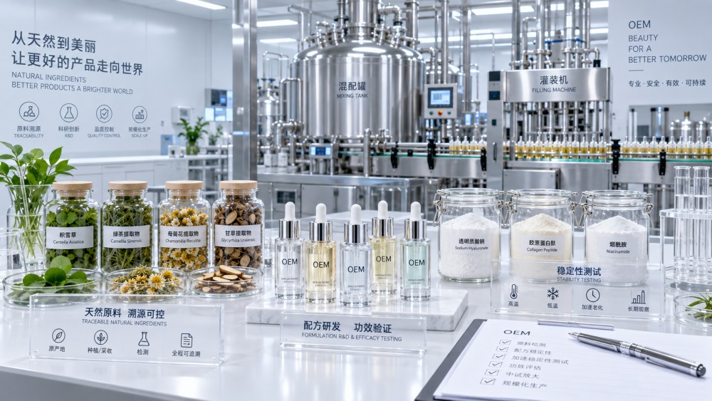 When does OEM ingredient sourcing support make custom formulations viable?