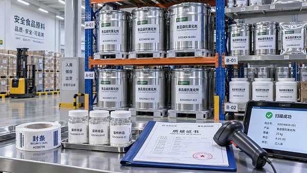 How to assess a food antioxidants distributor’s traceability practices