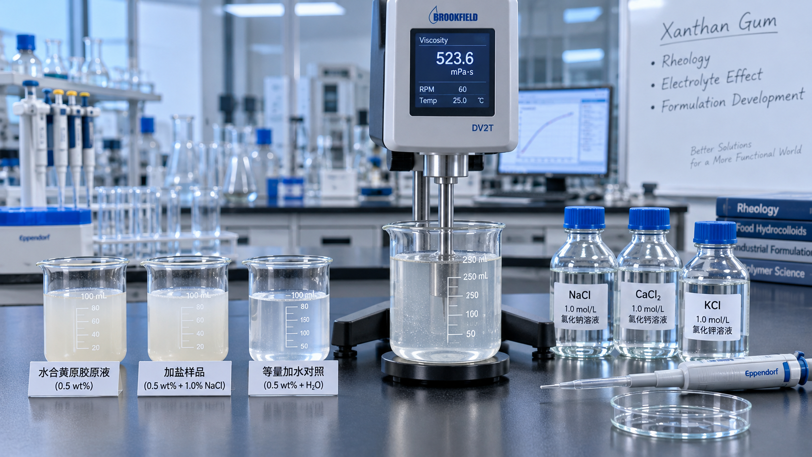 Why Can Xanthan Gum Lose Viscosity After Adding Electrolytes?