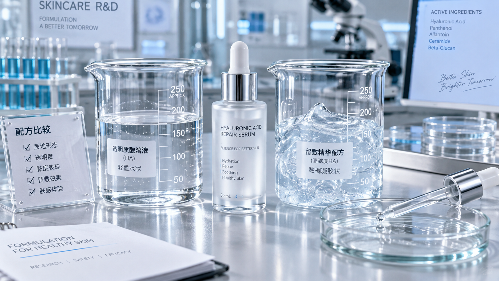 Does Low-Molecular-Weight Hyaluronic Acid Work Better in Leave-Ons?