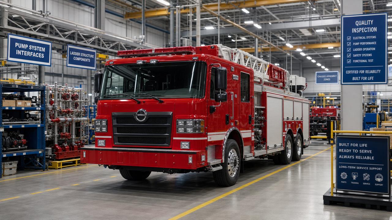 How to Evaluate a Fire Trucks Manufacturer for Fleet Reliability and Service Support