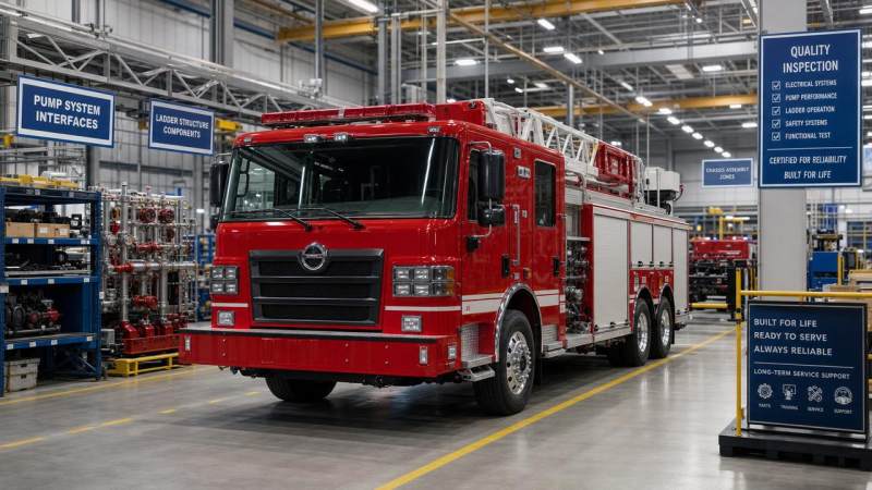 How to Evaluate a Fire Trucks Manufacturer for Fleet Reliability and Service Support