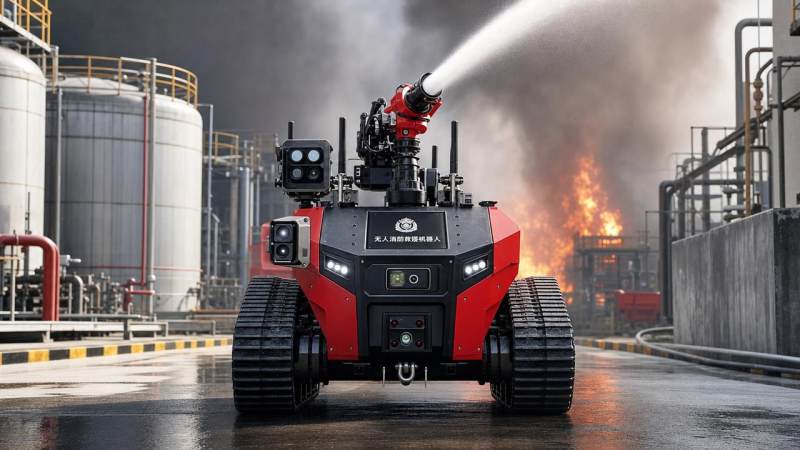 Unmanned Rescue Systems for Firefighting: Where They Improve Response Safety