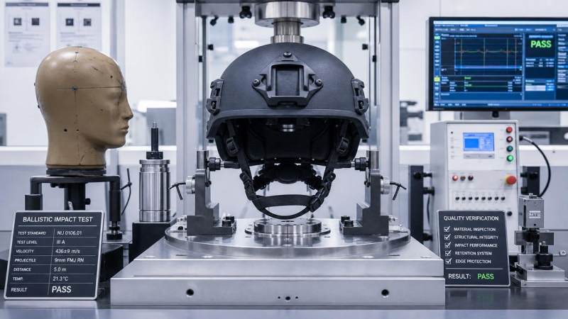 NIJ Ballistic Testing for Helmets: Common Failures and Compliance Risks