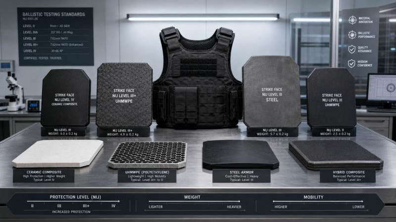 NIJ Body Armor Systems: Plate Levels, Weight, and Mobility Trade-Offs