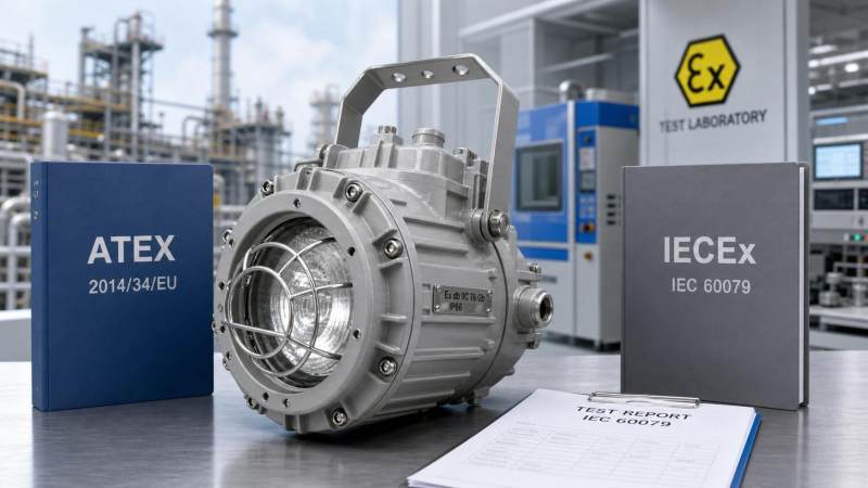 EU Rule Adds IECEx Report for ATEX Lighting Exports