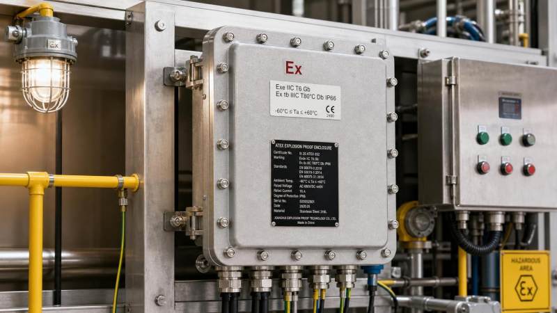 ATEX Certified Enclosure: Key Ratings, Materials, and Common Spec Mistakes