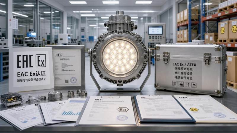 Russia Makes EAC Ex Mandatory for ATEX Light Exports