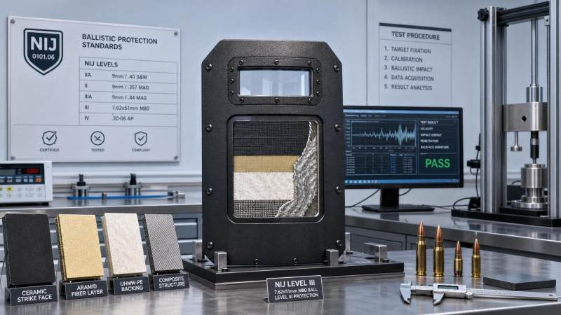 NIJ Ballistic Standards for Ballistic Shields: What Protection Levels Really Mean