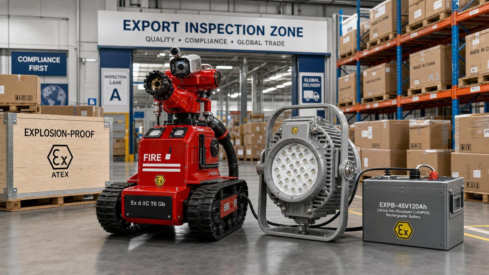 EU Battery Passport Rule Reshapes Ex-Proof Robot Exports