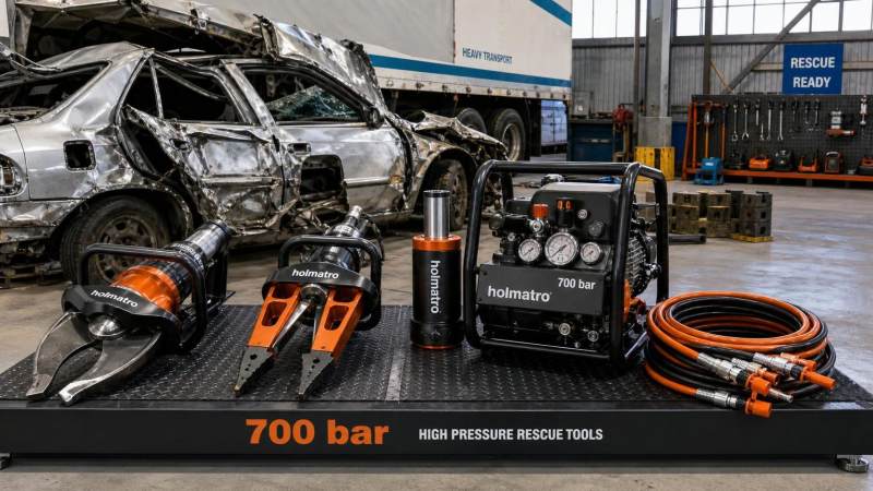 700 Bar High-Pressure Rescue Tools: When the Extra Force Pays Off