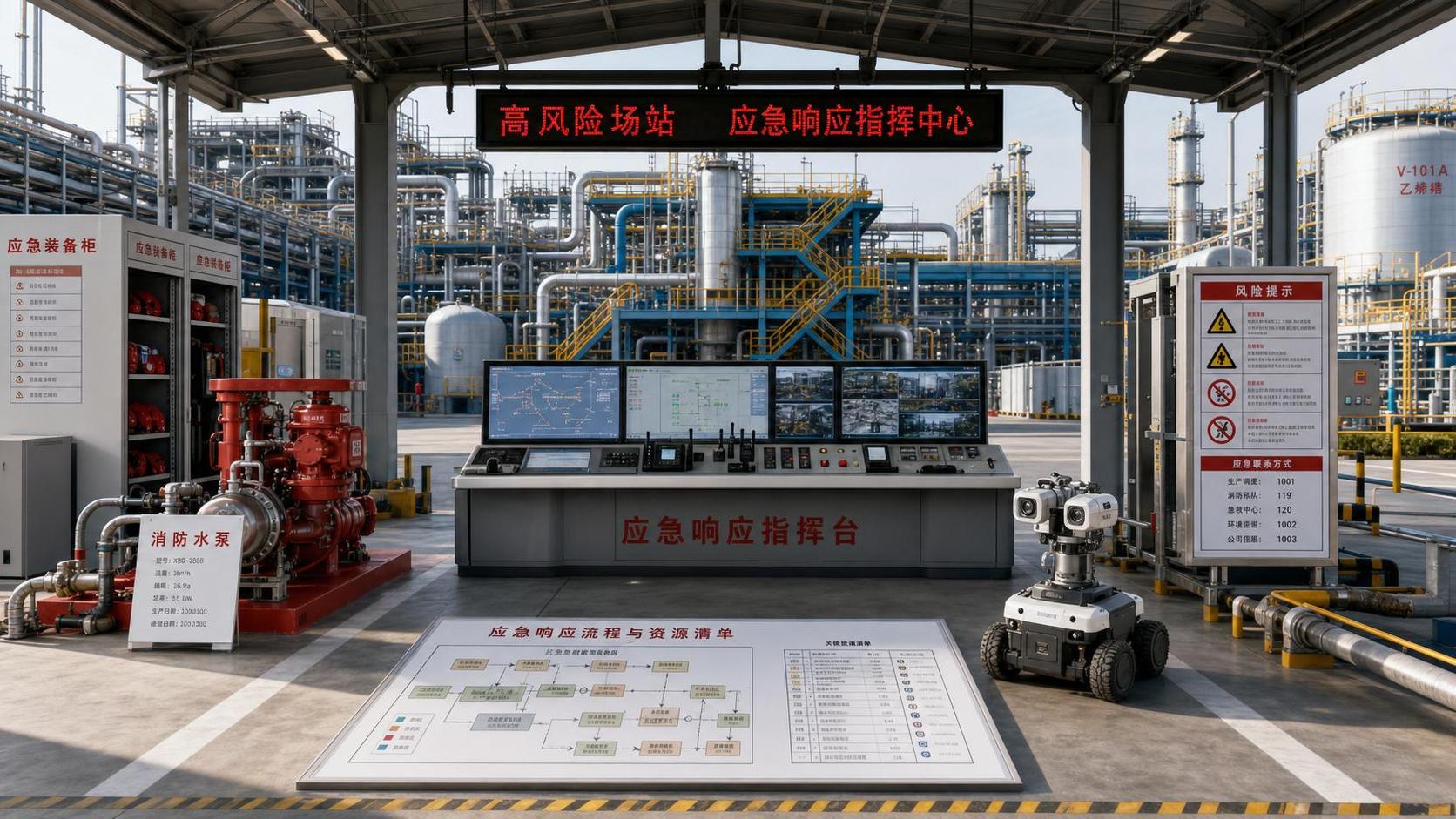 Emergency Response Planning Checklist for High-Risk Industrial Sites