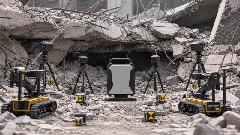 UWB Victim Detection: Key Factors for Faster Search in Collapsed Structures