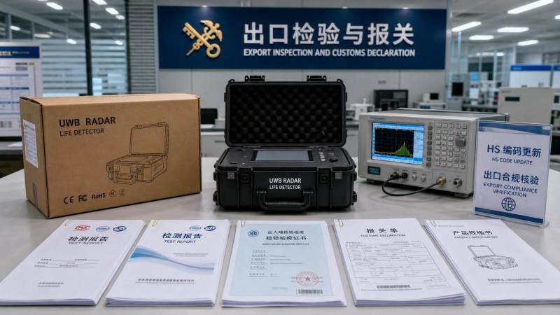 China Sets New HS Code for UWB Life Detector Exports