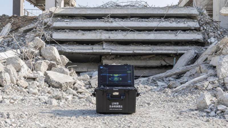 How Deep Can UWB Radar Detect Through Concrete and Rubble?
