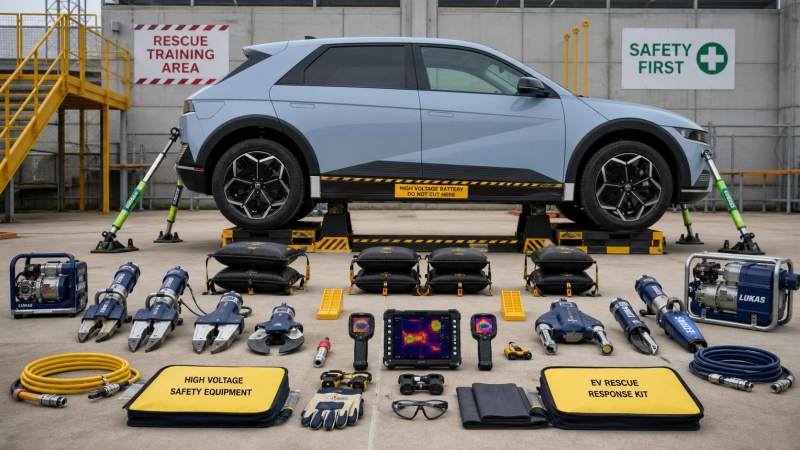 Battery Extrication Rescue Tools: What Matters in EV Crash Response