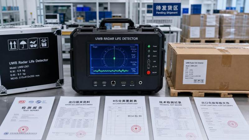 UWB Life Detectors Get HS 8543.70.90 Classification