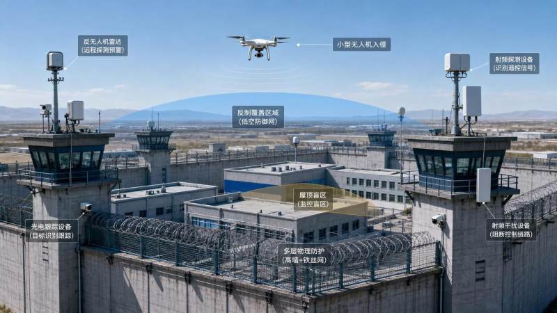 Anti-Drone Systems for Prisons: RF Jamming Limits, Coverage, and Compliance