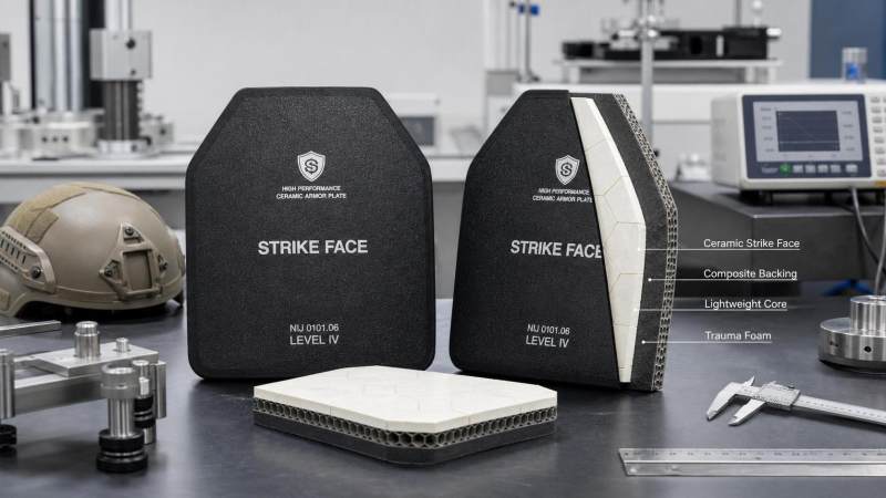 Ceramic Lightweight Ballistic Protection: Weight vs Protection Level