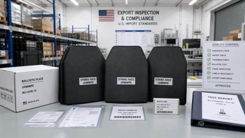 NIJ Tightens UHMWPE Plate Testing for U.S. Imports