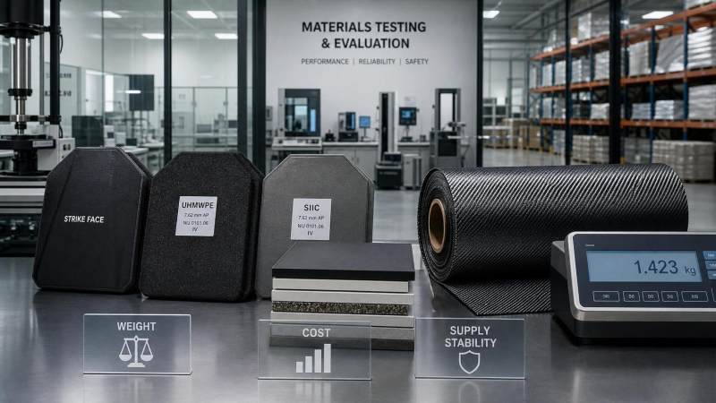 Ballistic Protection Materials in 2026: Weight, Cost, and Supply Trade-Offs