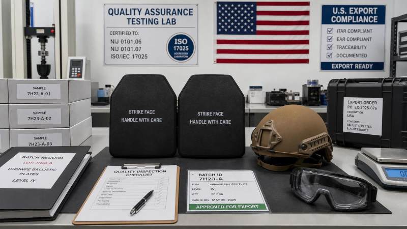 NIJ Tightens Plate Testing for US-Bound UHMWPE Exports