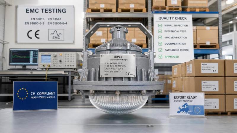 EU CE Rule Takes Effect for ATEX Lighting EMC Marking