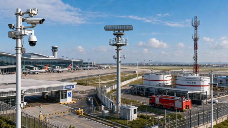 How Airports Plan Emergency and Security Systems Without Coverage Gaps
