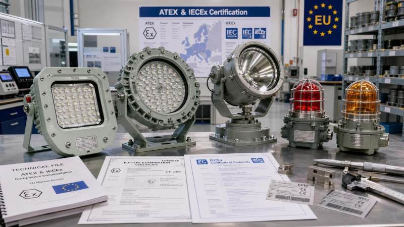 EU Revises ATEX Rules for Explosion-Proof Lighting