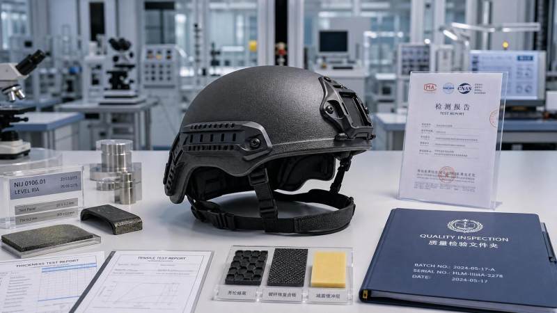How to Evaluate a Tactical Helmet Manufacturer Beyond NIJ Claims