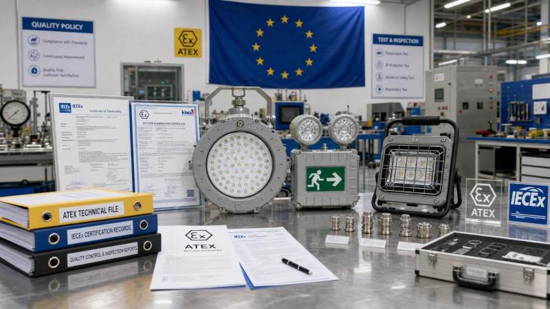 EU Rule Takes Effect: IECEx Added for ATEX Lighting